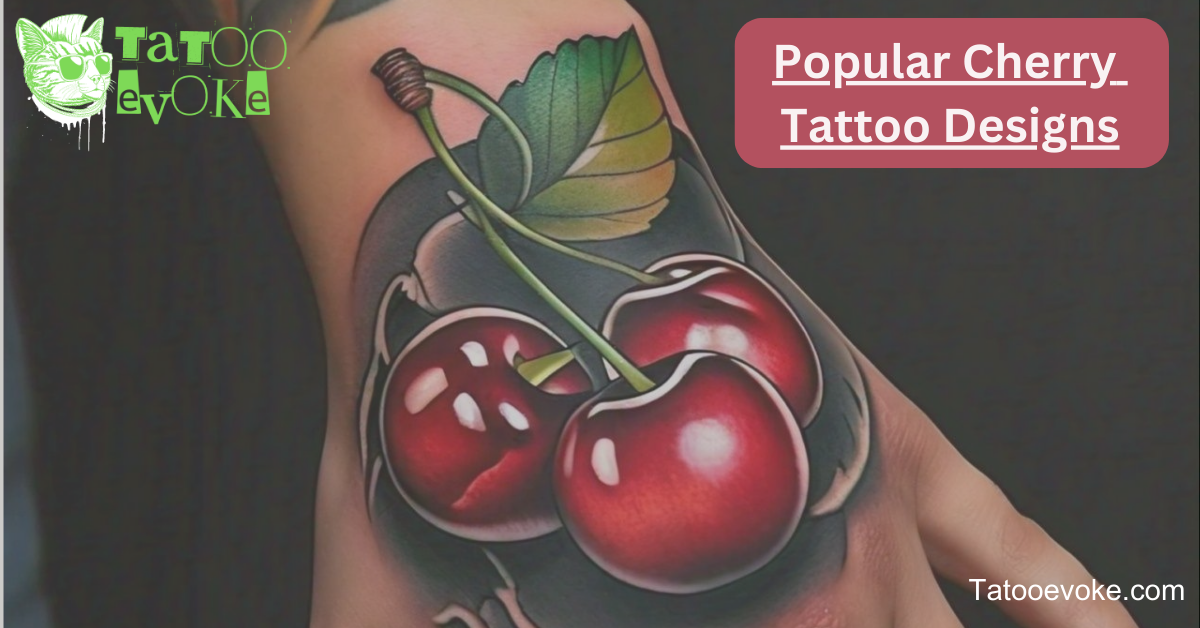 Symbolism And Meaning Of Cherries In Tattoos