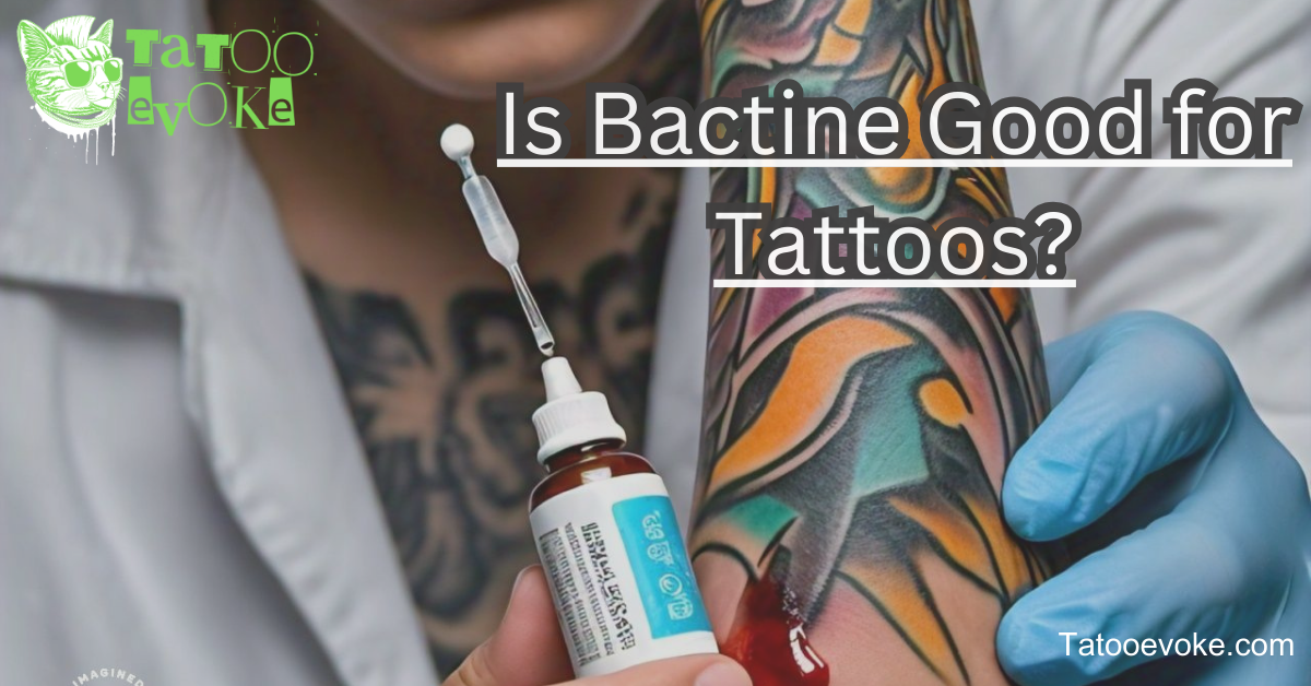 Is bactine good for tattoos 