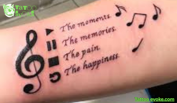 Music Note Tattoo